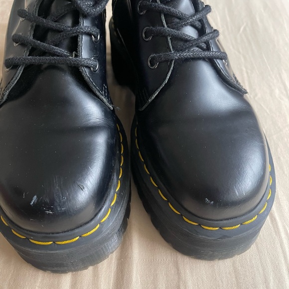 Dr martens jadon 8 hi smooth leather boots - Picture 5 of 7